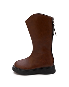 Детские сапоги до колена, коричневый Budding