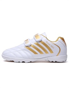 Детские футбольные бутсы для детей, белый/золотой Binary