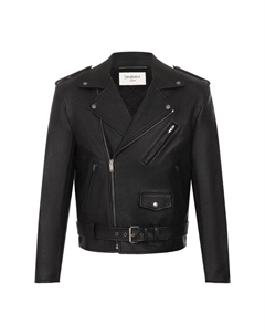 Кожаная куртка Saint laurent