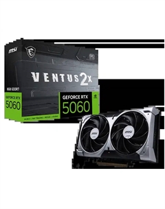 Видеокарта MSI GeForce RTX 5060 8G Ventus 2X OC PI Msi