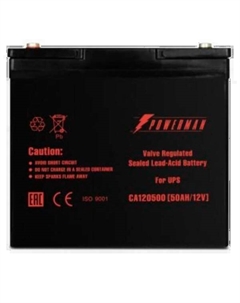 Аккумуляторная батарея POWERMAN Battery CA12500 12V/50AH Powerman