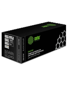 Картридж для лазерного принтера 737 чёрный (CS-C737) Cactus