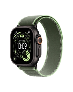 Умные часы Apple Watch Ultra 3, 49 мм, GPS+Cellular, Black Titanium Case/Green/Neon Trail Loop M/L Band