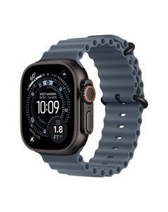 Умные часы Apple Watch Ultra 3, 49 мм, GPS+Cellular, Black Titanium Case/Anchor Blue Ocean Band