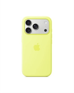Чехол Apple Silicone Case с MagSafe для iPhone 17 Pro, Neon Yellow
