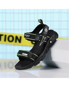 Детские сандалии, черный/зеленый Fcmm