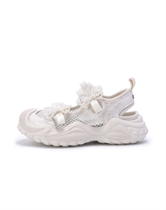 Детские сандалии с низким верхом, нескользящие, износостойкие, дышащие, бежевый Red dragonfly