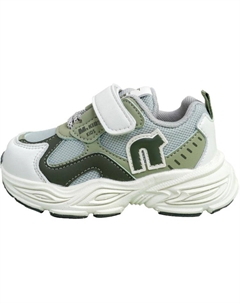 Детские противоскользящие и дышащие повседневные кроссовки для детей 3-7 лет, зеленый Jimixiong