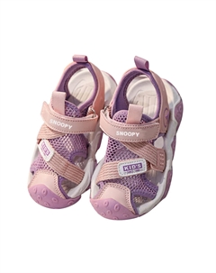 Детские сандалии, розовый Snoopy