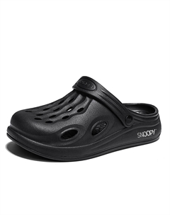 Сандалии детские, подростковые, с низким верхом, устойчивые к истиранию и отскоку, дышащие, легкие, с амортизацией, черный Snoopy