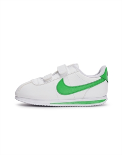 Кроссовки Cortez Basic SL для малышей, белый/зеленый Nike