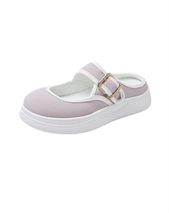 Шлепанцы для детей и подростков, увеличивающие рост, противоскользящие, устойчивые к истиранию, дышащие, фиолетовый Adoonga