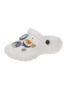 Детские тапочки с противоскользящей, противоударной и дышащей подошвой, белый Bobdog