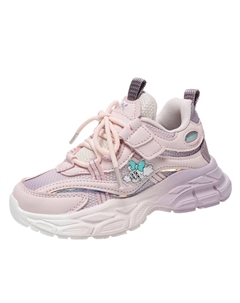 Нескользящие и дышащие низкие кроссовки для детей, розовый Bobdog