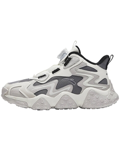 Низкие противоскользящие износостойкие кроссовки Rock для детей и подростков, серый/белый Antakids