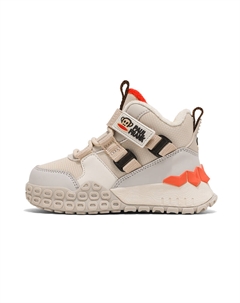 Теплые высокие детские кроссовки для повседневной жизни, хаки/коричневый Paul frank