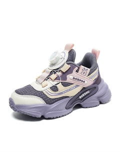 Детские кроссовки Vivobook с нескользящей подошвой, устойчивые к истиранию и дышащие, фиолетовый Bobdog