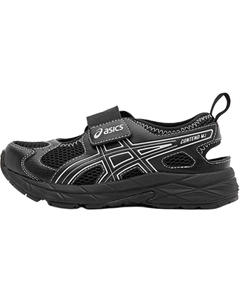 Детские сандалии для бега CONTEND Series с низким верхом для детей, черный Asics