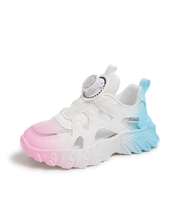 Нескользящие, амортизирующие, износостойкие, дышащие, низкие повседневные кроссовки для детей, розовый Zhule