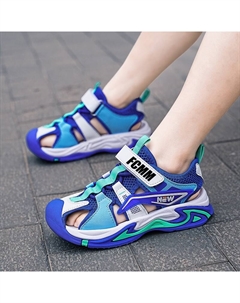 Детские сандалии с нескользящей подошвой, синий Fcmm