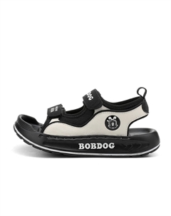 Детские сандалии, черный/белый Bobdog