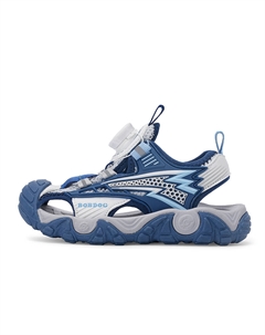 Детские сандалии с низким верхом, противоскользящей амортизацией, износостойкостью, отскоком, легкостью и амортизацией, синий Bobdog