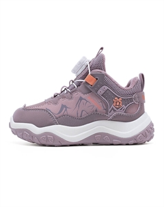 Износостойкие, нескользящие, низкие детские кроссовки для повседневной жизни, фиолетовый/розовый Bobdog