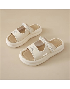 Противоскользящие детские сандалии для подростков, бежевый Fcmm