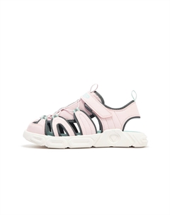 Детские сандалии с низким дышащим противоскользящим верхом, розовый/серый Xtep