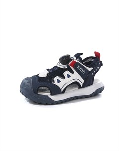 Детские сандалии с низким верхом, устойчивые к истиранию, дышащие, легкие, с амортизацией, синий Adoonga