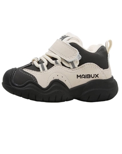Нескользящие низкие туфли для малышей (для младенцев и малышей), черный Maibuxiong