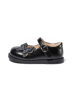 Нескользящие износостойкие низкие туфли для малышей, черный Snoffy