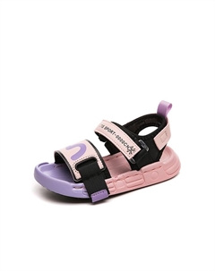 Сандалии детские с противоскользящей амортизацией и дышащими вставками, розовый Yuzhaolin