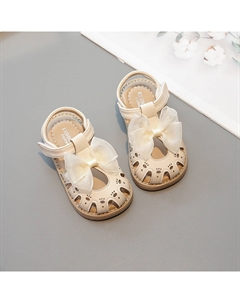 Детские сандалии с низким верхом для детей от 3 до 7 лет, экрю Tonybear