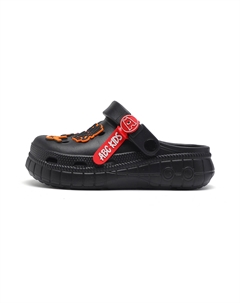 Нескользящие, устойчивые к истиранию, дышащие, легкие, амортизирующие тапочки для детей, черный Abc-kids