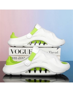 Детские шлепанцы для улицы, износостойкие, амортизирующие, водонепроницаемые, бесшумные, бежевый Protectcamel