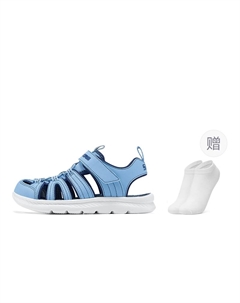 Детские сандалии с низким верхом, нескользящие, износостойкие, дышащие, быстросохнущие, светло-голубые, для подростков Skechers kids