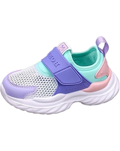 Нескользящие, износостойкие, дышащие, низкие детские сандалии для детей, фиолетовый Bobdog