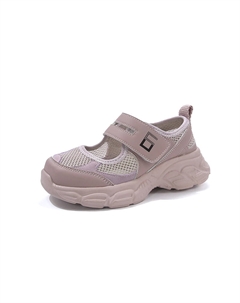 Детские сандалии с нескользящей подошвой, дышащие и противоскользящие, розовый Tonybear