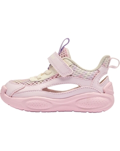 Низкие износостойкие амортизирующие детские туфли для младенцев и малышей, розовый Qiaodan