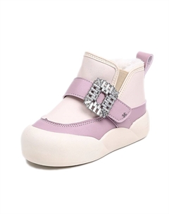 Детские утепленные ботинки Kids, фиолетовый Yuzhaolin