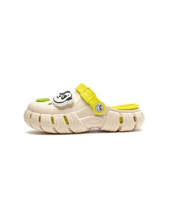Детские дышащие сабо из износостойкого материала EVA, бежевый/желтый Hla