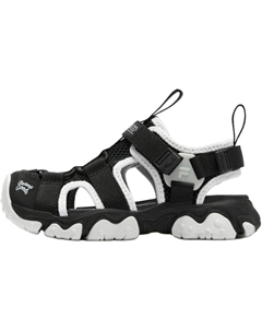 Детские сандалии с низким верхом, устойчивые к скольжению, для детей от 3 до 7 лет, черный Fila kids