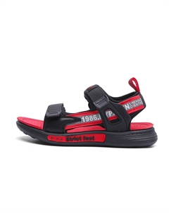 Детские сандалии, черный/красный Mulinsen