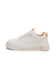 Износостойкие амортизирующие легкие повседневные детские кроссовки Kids', бежевый/оранжевый Adoonga