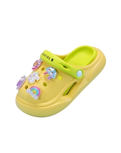 Детские тапочки с амортизацией, износостойкие, дышащие, легкие, зеленый Abc-kids