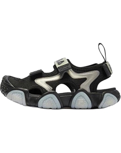 Детские сандалии SEASON FSW Starfish, устойчивые к истиранию, дышащие, нескользящие, черный/серебряный Fila kids