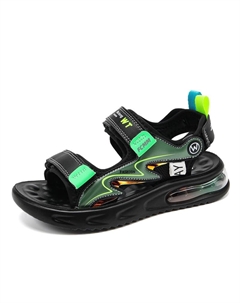 Сандалии детские, противоскользящие и износостойкие, дышащие, зеленый Fcmm