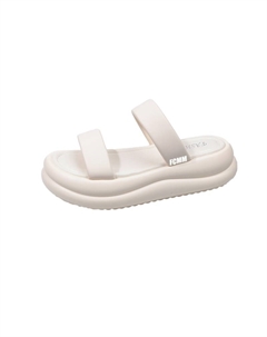 Шлепанцы детские, увеличивающие рост, противоскользящие, для подростков, экрю Fcmm