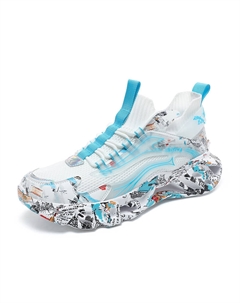 Мягкие повседневные детские кроссовки для подростков, белый/красный Tonybear